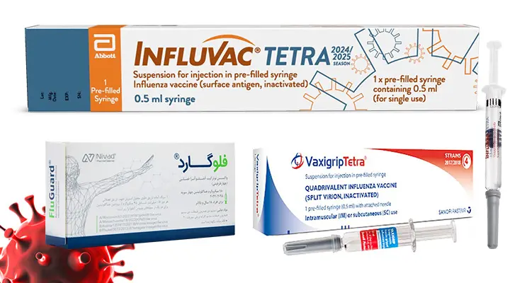 واکسن آنفولانزا (Influenza Vaccine) یک واکسن فصلی است که از بدن در برابر ویروس آنفولانزا محافظت می‌کند. پزشکان معتقدند، همه افراد بالای ۶ ماه بهتر است هر سال در ابتدای فصل پاییز این واکسن را تزریق کنند.